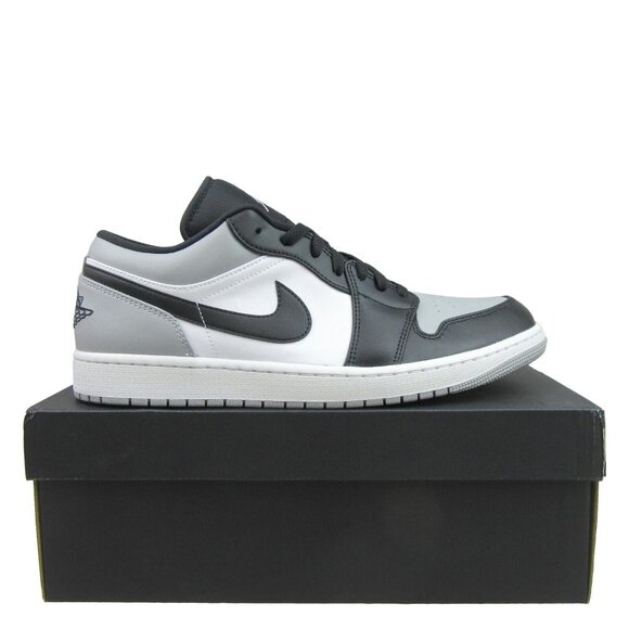 Jordan Other - Air Jordan 1 Low Shadow Toe Sneakers Men's Size 11.5 Grey Black NEW